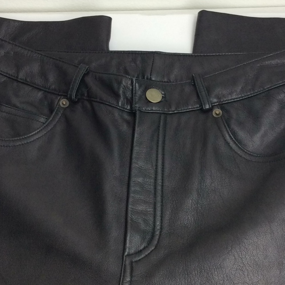 Friday Flash Sale!COLEBROOK & Company Leather Pant - Picture 6 of 7
